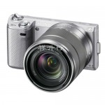 索尼（Sony）NEX-5NK（含18-55镜头）微单套机 银色