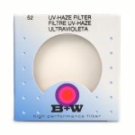 德国 B+W 52mm UV 单层镀膜UV镜（铜）