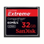 SanDisk（闪迪）Extreme 32GB CF存储卡 60MB/S（400X）