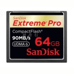 SanDisk（闪迪）Extreme Pro 64GB CF存储卡 90MB/S（600X）