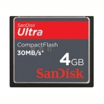 SanDisk（闪迪）Ultra 4GB CF存储卡 30MB/S（200X）