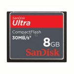 SanDisk（闪迪）Ultra 8GB CF存储卡 30MB/S（200X）