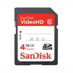 SanDisk（闪迪）Video HD 16GB SDHC存储卡 15MB/S（4Hours）