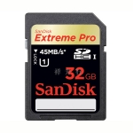 SanDisk（闪迪）Extreme Pro 32GB SDHC存储卡 45MB/S（300X）